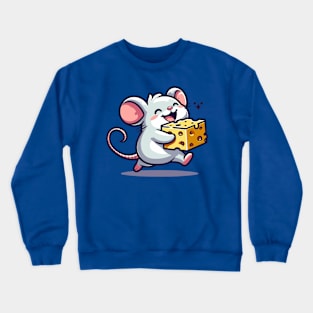 Lovely Smiley Mouse Crewneck Sweatshirt